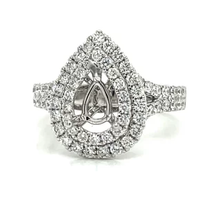 Pear and Heart Semi-Mounts