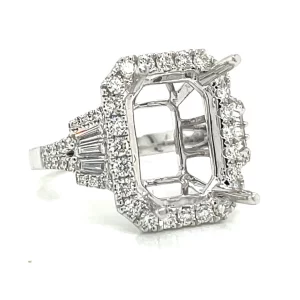 Emerald, Cushion, and Radiant Semi-Mounts