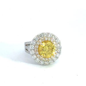 Yellow Diamond Rings