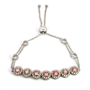 Pink Diamond Bracelets