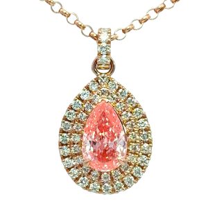 Pink Diamond Necklaces